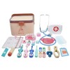 WEITING médecin 25 pièces pour Enfants,Ensemble Jeu rôle médical Simulation - Jouets éducatifs Docteur avec étui Rangement Gr