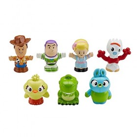 Fisher-Price Little People, 7 figurines Disney Pixar Toy Story 4, Jouet pour Enfant, 12 Mois et plus, GFD12
