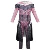 N /A Déguisement Audrey pour fête dHalloween - 3 adultes et enfants - Audrey - Costume dHalloween - Robe de mascarade pour 