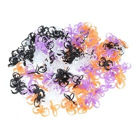 ibasenice 400 Pièces Gâteau Jouet Araignées en Plastique Ensemble De Jeu pour Enfants Araignée Table Dispersion Araignée Anne