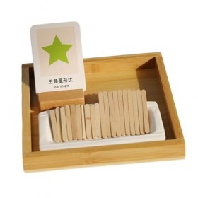 perfk Jouets à empiler Montessori, Jeux de logique éducatifs préscolaires en Bois pour Filles de 3 4 5 6 7 Ans, motricité Fin