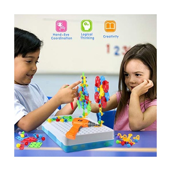 Mosaique Enfant Jeux Enfant 3 Ans - Montessori Jeu Construction Puz