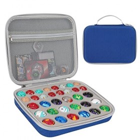 Minahao Boîte de rangement pour jouets compatible avec 34 pièces Bakugan Battle Planet, BakuCores, Armored Alliance, éponge p