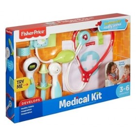 Malette de Docteur Medical kit 7 Accessoires - Jeu Imitation 3-6 Ans