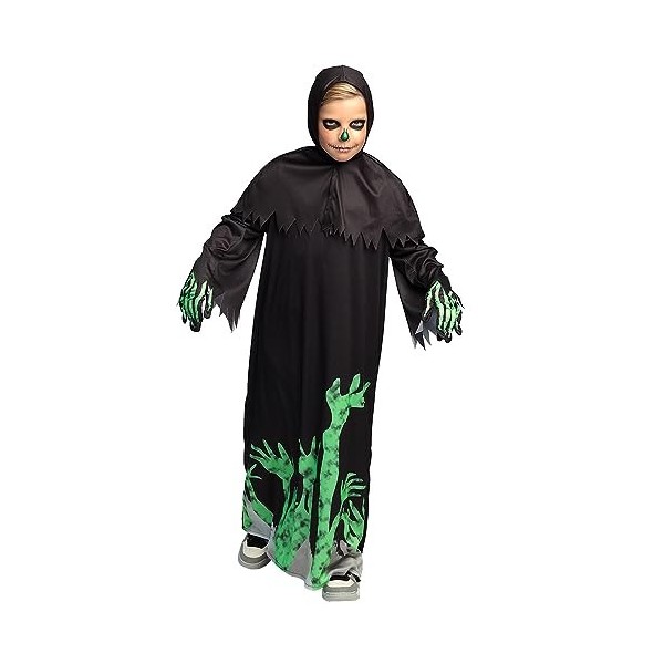 Boland - Costumes pour enfants Squelette lumineux, déguisements de carnaval pour enfants, déguisements dHalloween, déguiseme