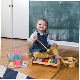 Totority 1 Ensemble De Jouets pour Enfants Service À Thé en Plastique Enfants Mini Jouets Service À Thé pour Enfants Mini Ser