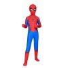 Diudiul Spiderman Costume De Cosplay Costume De Costume pour Enfant Noir, 100-110 