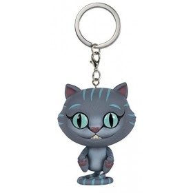 Funko - 7595-PDQ - Pocket Pop! - Porte-clés - Disney - Alice T/T Looking Glass - Chessur