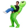 Blbcyny Costume de requin de dinosaure inflammable pour adultes et enfants - Costume amusant pour cosplay, fête, festival, Ha