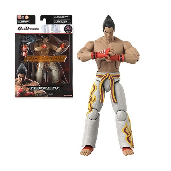 BANDAI - Tekken - Figurine d'action 17 cm - King Game Dimensions - 40674