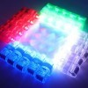 Lot de 100 lampes LED pour doigt - 4 couleurs - Super lumineuses - Pour fêtes, événements, cadeaux