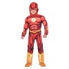 Le costume de déguisement Flash Warner Bros pour garçons 6-8 ans 