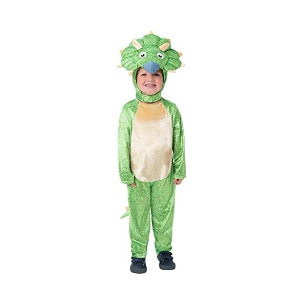 Smiffys 51687S Gigantosaurus Deluxe Petit costume pour garçons, multicolore, S-âge 4-6 ans