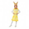 Peter Rabbit, Cottontail Deluxe Costume, Yellow, with Dress & Attached Character Hood, T1 