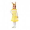 Peter Rabbit, Cottontail Deluxe Costume, Yellow, with Dress & Attached Character Hood, T1 