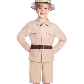 Amscan- Halloween Deguisement, 9905866, Beige, 8-10 Ans