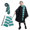 Alaiyaky Costume de magicien pour enfants et adultes - Ensemble de costume Harry Potter - Cape de magicien avec robe de magic