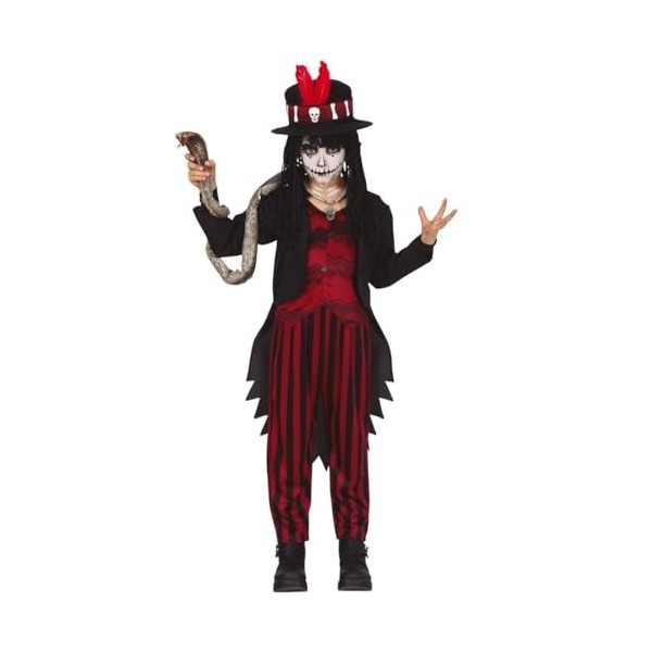 Fiestas Guirca Déguisement Costume Vaudou Halloween Enfant Fille 7-9 ans