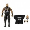 WWE Figurine Articulée Kevin Owens De La Collection Élite Avec Accessoires, À Collectionner, Jouet Enfant, Dès 6 Ans, HKN86