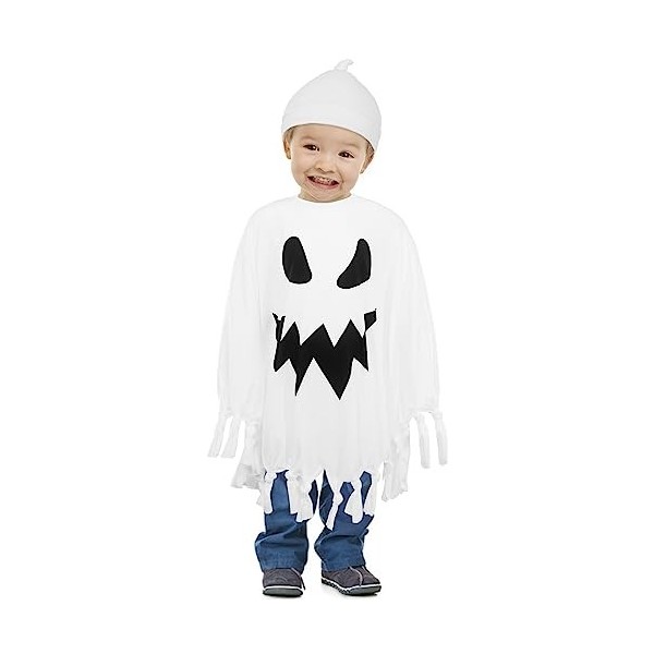 SEAUR Cape Ghost Halloween Enfant Costume dHalloween Blanc Ghost Cape à Capuche pour Fille Carnaval Cosplay