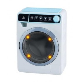 Machine a Laver Enfant Sons et Lumiere - Jouet Lave Linge 4 programmes, tiroir lessive, Tambour Rotatif - Set Jeu Imitation e