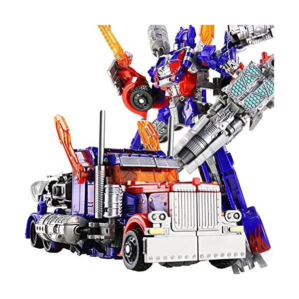 Jouets Transformers, Figurines daction pour Enfants, Jouet de Figurine daction de Transformation 2 en 1, Robot de Voiture d