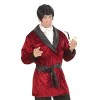 "PLAYBOY" velvet jacket, belt, scarf - M 