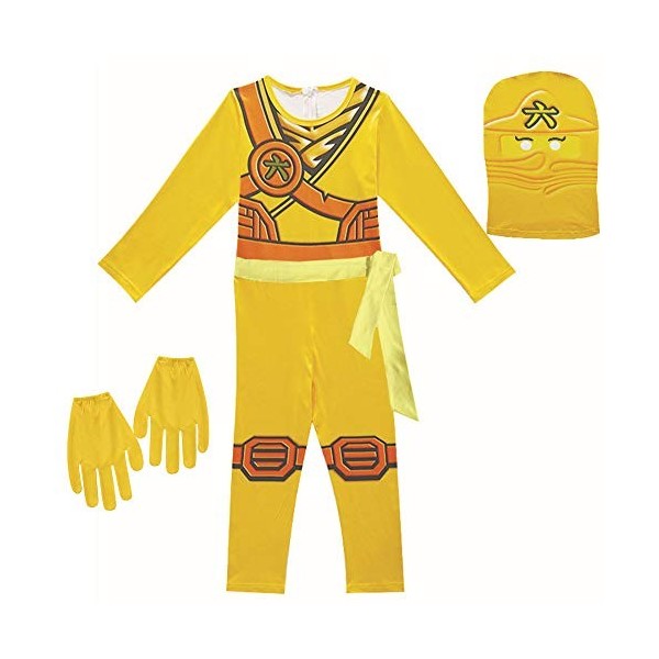 Updayday Costume de Cosplay Ninja guerrier Ninja déguisement enfants dessin animé Cosplay tenue pour Halloween enfants Cospla