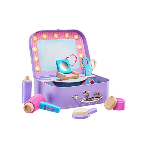 Selecta 62073 Coffret de beauté, avec accessoires d’imitation, 25 x 18 cm