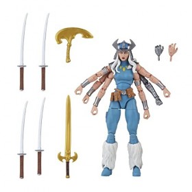 Marvel Legends Series X-Men, Figurine articulée Marvel’s Spiral Classique de 15 cm, 8 Accessoires