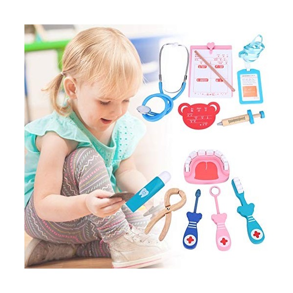 Semme Jeu dimitation médical Dentiste Jeu de rôle Education Jouets dapprentissage Cadeaux pour Enfants Tout-Petits Enfants