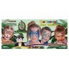 Eulenspiegel 212226 Coffret de Maquillage en métal Motif Carnaval des Animaux 15 pièces