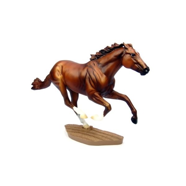 Breyer - 1345 - Figurine - Animal - Cheval Secrétariat - 1973 Triple Crown Champion