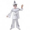 Banyant Toys Costume Payaso Pierrot 5-6 ans