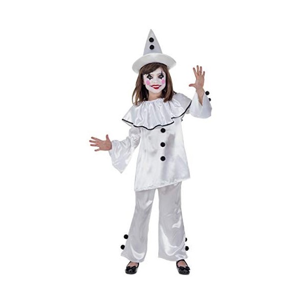 Banyant Toys Costume Payaso Pierrot 5-6 ans