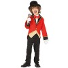 NET TOYS Superbe Costume de Directeur de Cirque pour Enfant - 7 - 9 Ans, 127 - 132 cm - Déguisement Tendance pour garçon domp