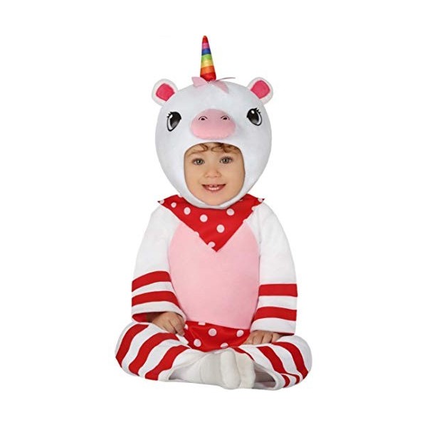 Fiestas Guirca Déguisement Licorne Costume Bébé Fille Taille 6-12 Mois