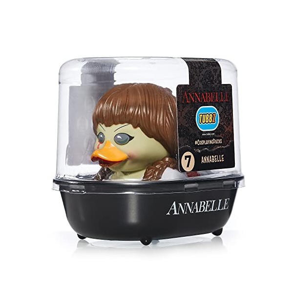 TUBBZ- Figurine de Canard de Collection Annabelle – Produit Officiel Cadeau Unique en Vinyle – Édition limitée, 5056280449140