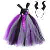 SOIMISS 1 Jeu Robe Jupe Dhalloween Bandeau Déguisement Dhalloween Bandeau En Corne De Boeuf Bandeau Dhalloween Accessoires