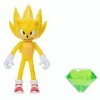 Sonic The Hedgehog 2 Movie - 41497 - Figurine articulée 10cm - Personnage Super avec émeraude