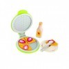 Hape - E3138 - Jeu dImitation en Bois - Cuisine - Gaufrier et ses Accessoires