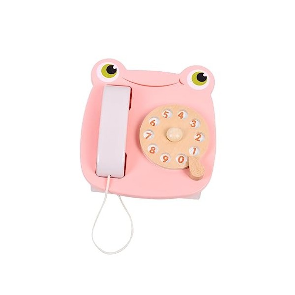 Toyvian Grenouille Téléphone Jeu De Rôle Jouets Pour Enfants Telefono De Juguete Para Niñas Jouets Éducatifs Pour Enfants Jou