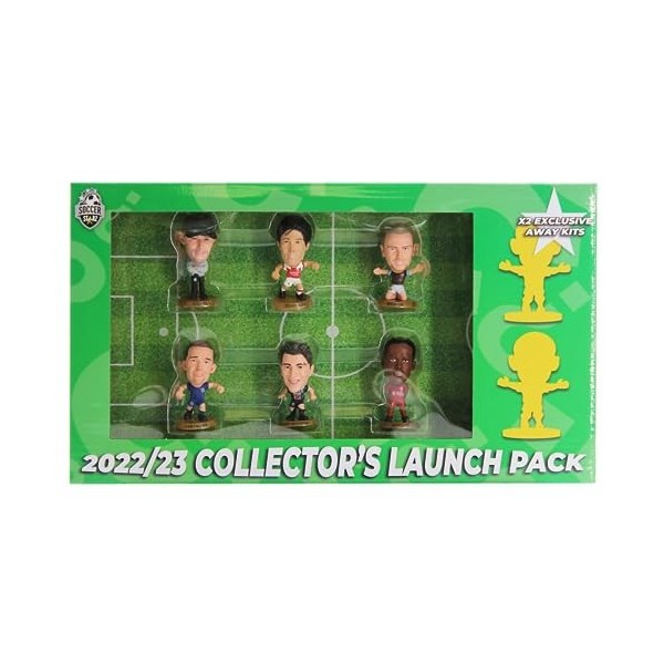 SoccerStarz Lancement de 8 Figurines lot Vert - Football Version 2022/23