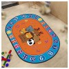 HAZARA Tapis De Jeu ABC Tapis pour Enfants, Numéro ABC Alphabet Graphics Tapis De Zone dapprentissage Éducatif, Tapis De Jeu