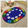 HAZARA Tapis De Jeu ABC Tapis pour Enfants, Numéro ABC Alphabet Graphics Tapis De Zone dapprentissage Éducatif, Tapis De Jeu