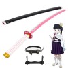 Tsuyuri Kanawo Katana, Accessoire Dhalloween Cosplay, 75cm/104cm Épée De Samouraï En Bois Pour Enfants Jeu De Rôle, Fans DA