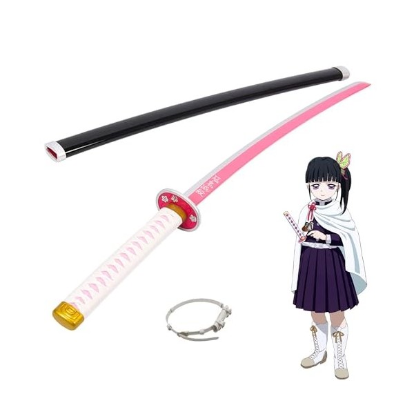 Tsuyuri Kanawo Katana, Accessoire Dhalloween Cosplay, 75cm/104cm Épée De Samouraï En Bois Pour Enfants Jeu De Rôle, Fans DA