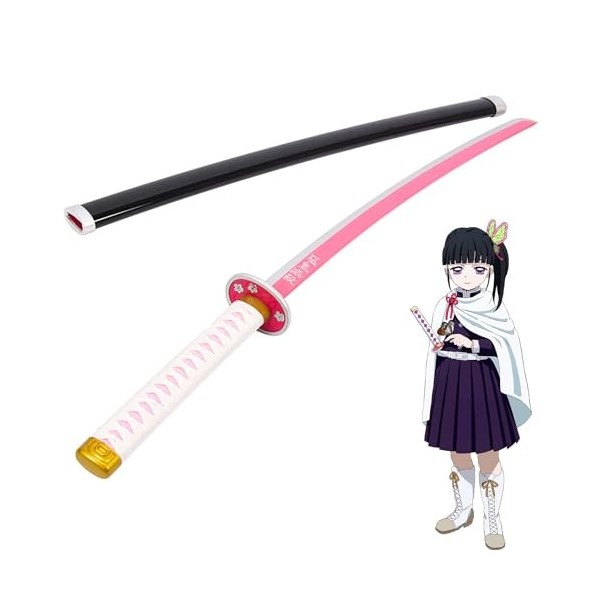 Tsuyuri Kanawo Katana, Accessoire Dhalloween Cosplay, 75cm/104cm Épée De Samouraï En Bois Pour Enfants Jeu De Rôle, Fans DA