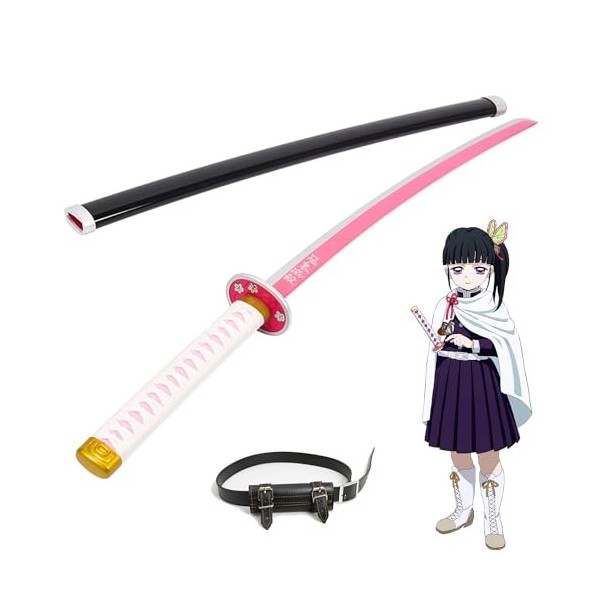 Tsuyuri Kanawo Katana, Accessoire Dhalloween Cosplay, 75cm/104cm Épée De Samouraï En Bois Pour Enfants Jeu De Rôle, Fans DA