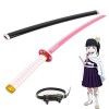 Tsuyuri Kanawo Katana, Accessoire Dhalloween Cosplay, 75cm/104cm Épée De Samouraï En Bois Pour Enfants Jeu De Rôle, Fans DA